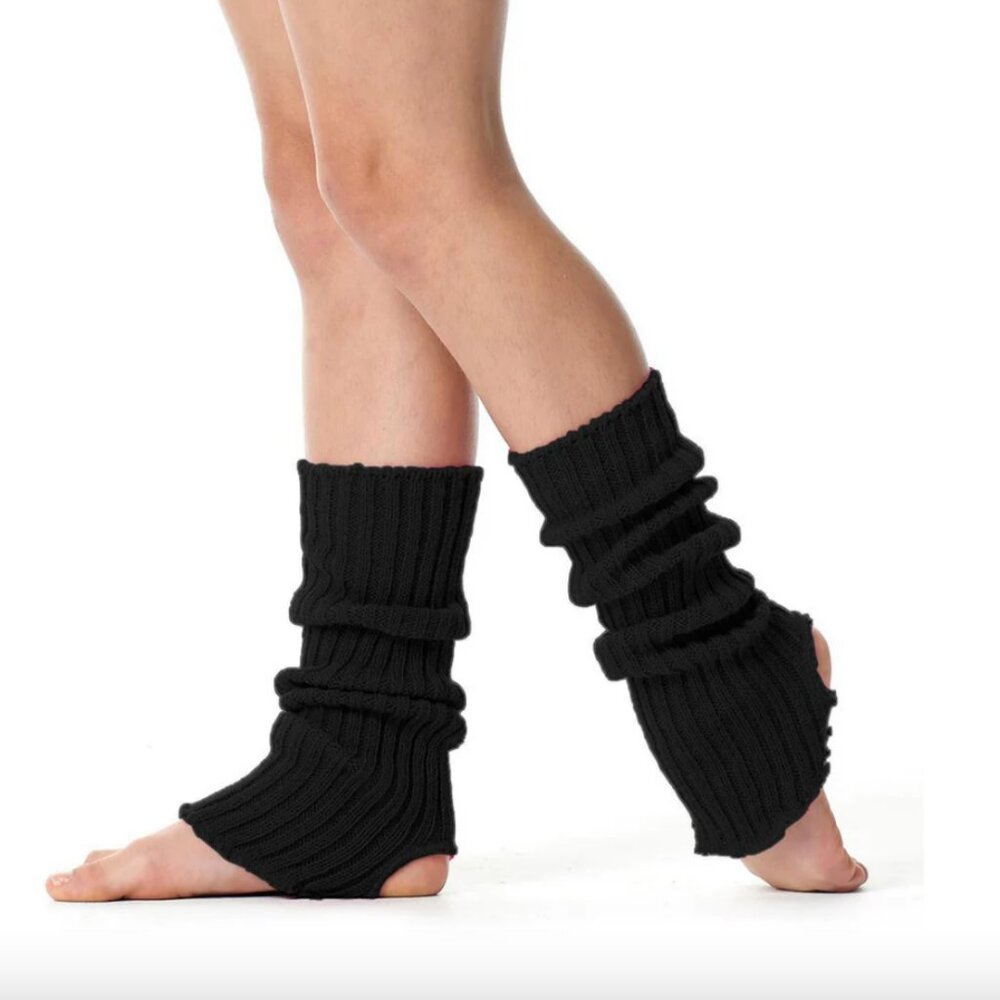 NWOT Ballet Legwarmer - Black - 16 Inch Stirrup